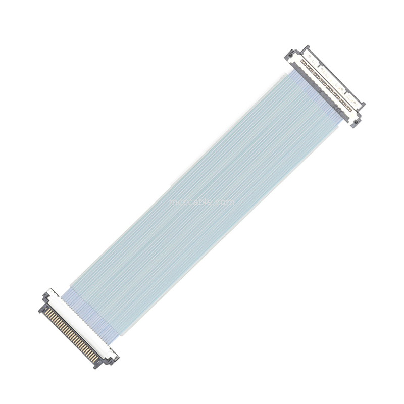 كيل USL20-30SS-100-B رابط كابل ميكرو كواكسيال 0.4mm Pitch 1 إلى N الطول القابل للتخصيص