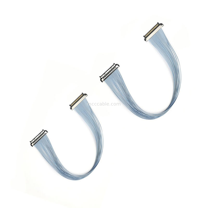 0.4 ملم نقل فيديو فائق الدقة USL20-30SS-016B كابل محوري دقيق يدعم أنظمة كاميرات 4K@60fps