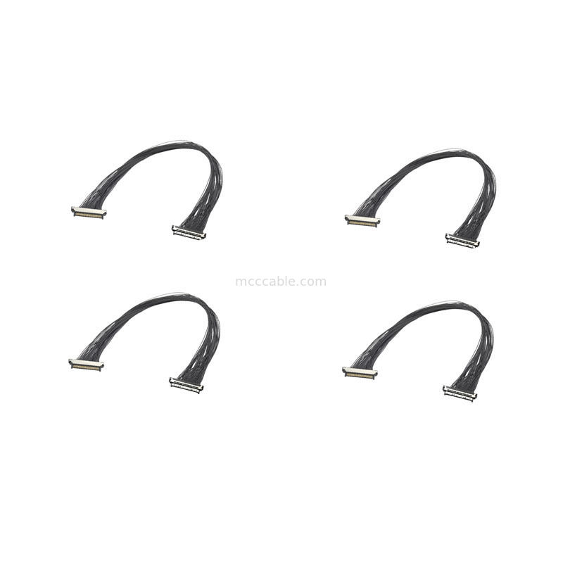 كابل محوري دقيق USL20-30SS-025C مقاس 0.4 مم موصل طبي لكاميرا المناظير