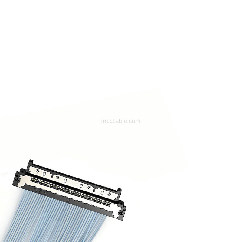 كابل محوري دقيق 0.4 مم USL20-30SS-016C مع موصل ZIF لكاميرات المراقبة عالية الدقة بدقة 8 ميجابكسل+