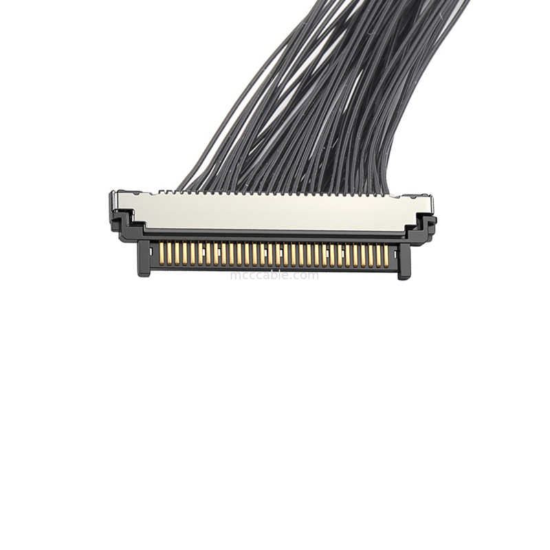 30-الموقف 0.4mm USL20-30SS-017B كابل ميكرو كواكسيال 10Gbps وصلة بيانات عالية السرعة لكاميرات الذكاء الاصطناعي