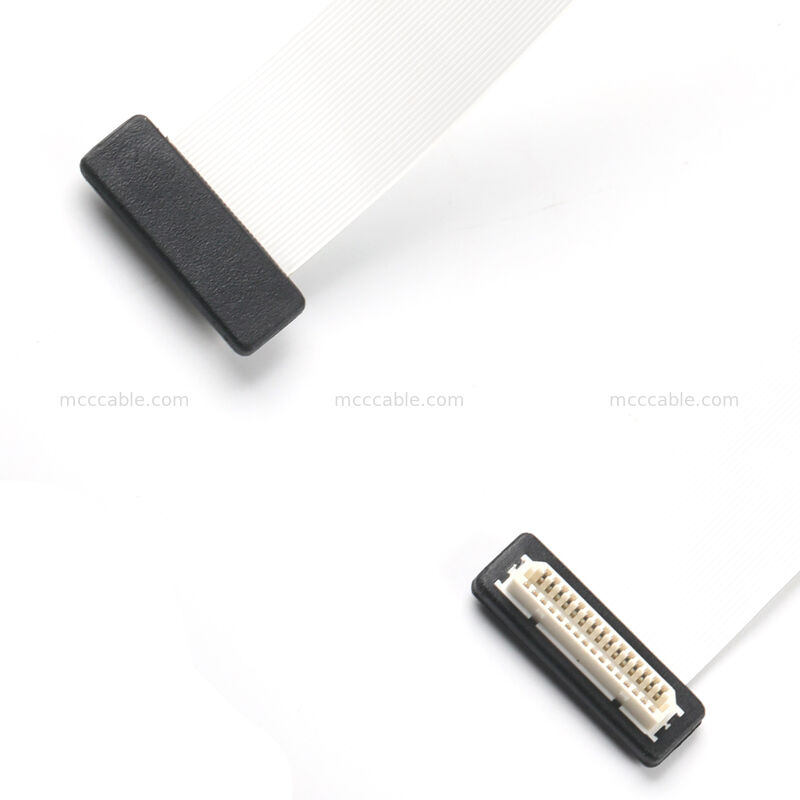 تجميع كابلات FFC / FPC ذات 31 دبوسًا ، 0.5mm Pitch ، UL 2896 معتمد ، مزدوج النهاية