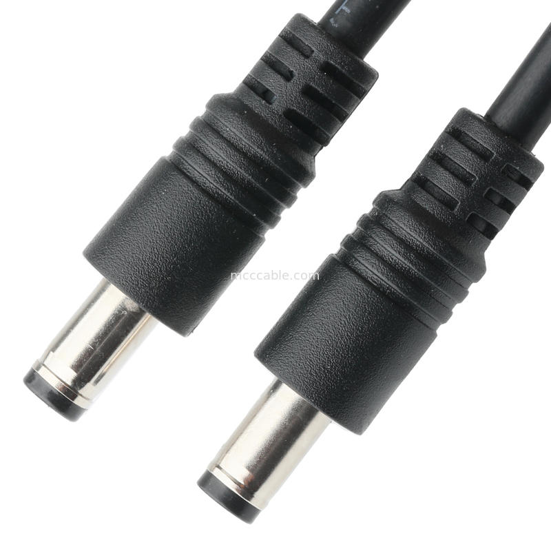 3.3mm Pitch to DC Plug 2.5x5.5mm مجموعة الكابلات - UL2464 20AWG PVC