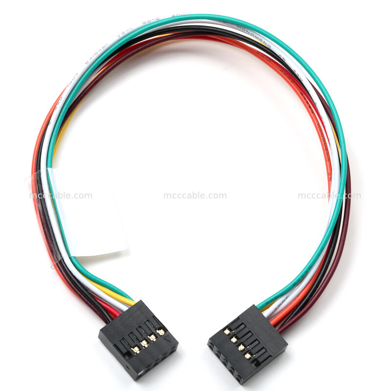 مجموعة كابلات Molex 2.54mm 10-Pin Front Panel للتطبيقات OEM المخصصة