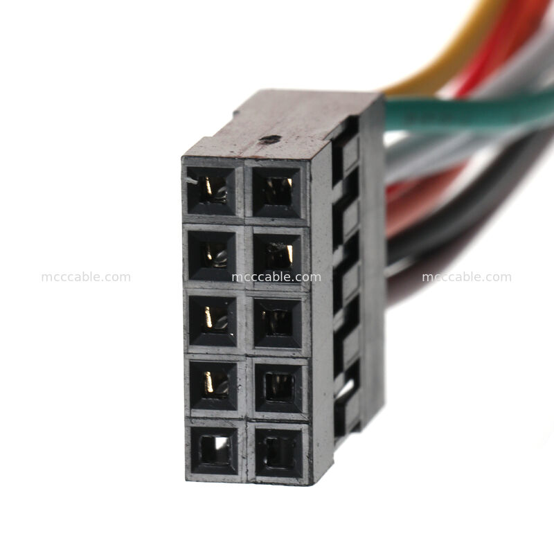 مجموعة كابلات Molex 2.54mm 10-Pin Front Panel للتطبيقات OEM المخصصة