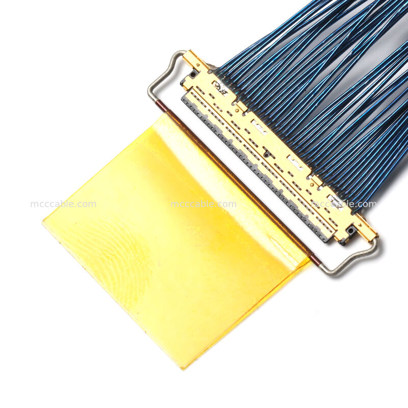 تجميع كابل مكواكسي صغير مع 20453-040T-01 رابط Custom OEM High-Speed Interconnect