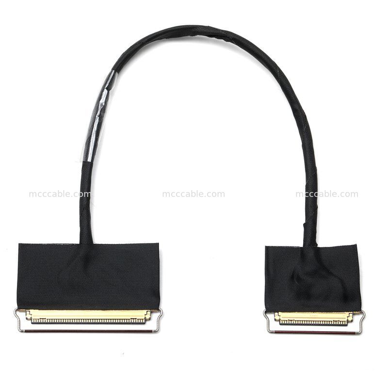تجميع كابل العرض المخصص 20453 50Pin إلى 30Pin Micro Coax للوحات السائق LCD