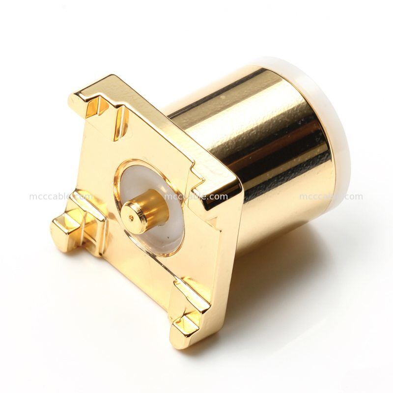 ربط اختبار الـ RF المزود بالذهب المخصص لـ PCB Mount لنظم الاتصالات اللاسلكية