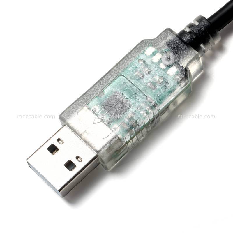 FT232R USB to 3.5mm Stereo Serial Communication Cable Assembly – Custom USB RS232 Converter Cable