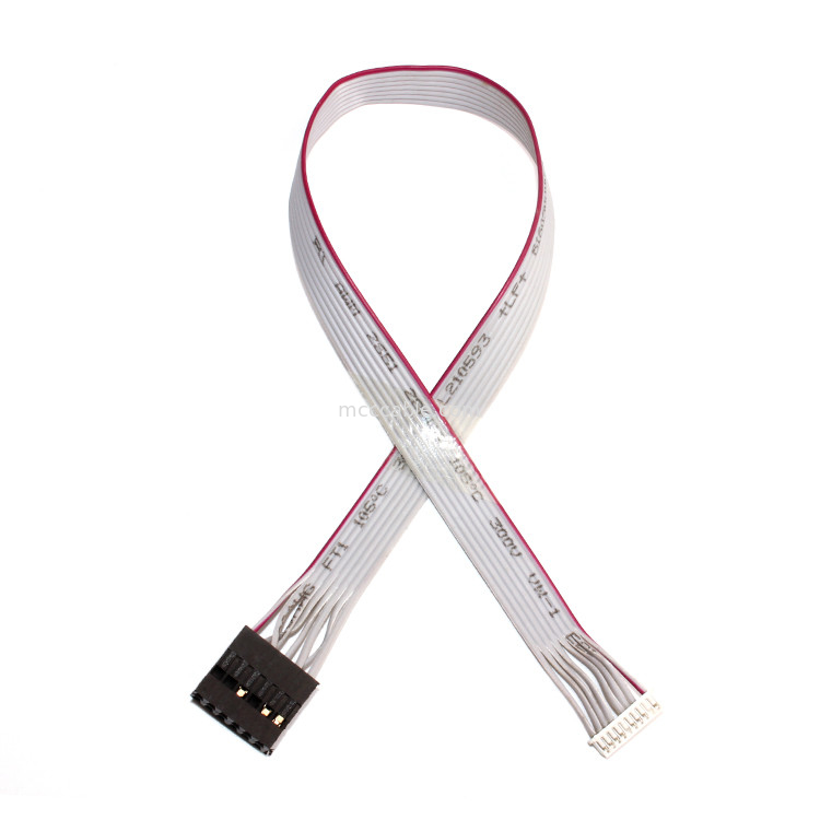 كابل الشريط المرن المسطح IDC 12 PIN DF19 إلى JST RF لكابل الطاقة PCBA