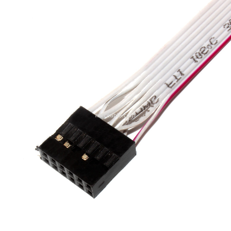 كابل الشريط المرن المسطح IDC 12 PIN DF19 إلى JST RF لكابل الطاقة PCBA