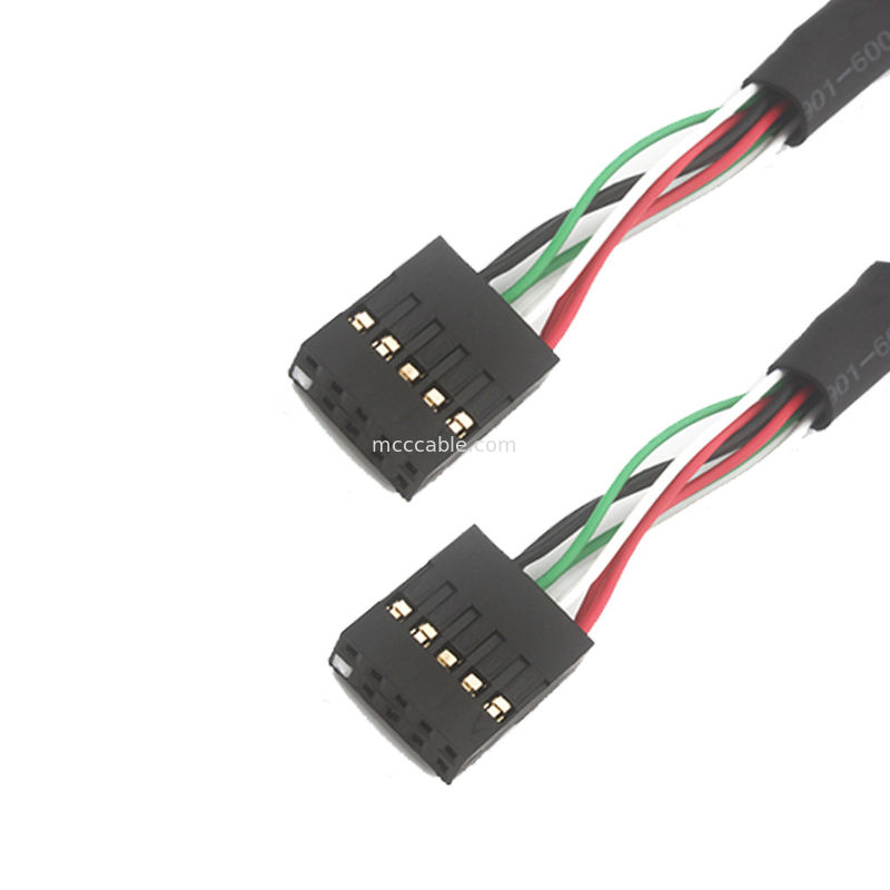2.54mm المزدوج سلك Usb تسخير Bb إلى كابل Sbc 10 POS MOLEX 22552101