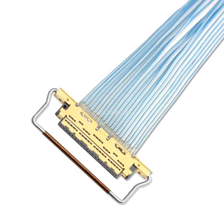 SGC Lvds Edp مجموعة الكابلات المحورية 20P 20633-220T-01S إلى 20633-220T-01S
