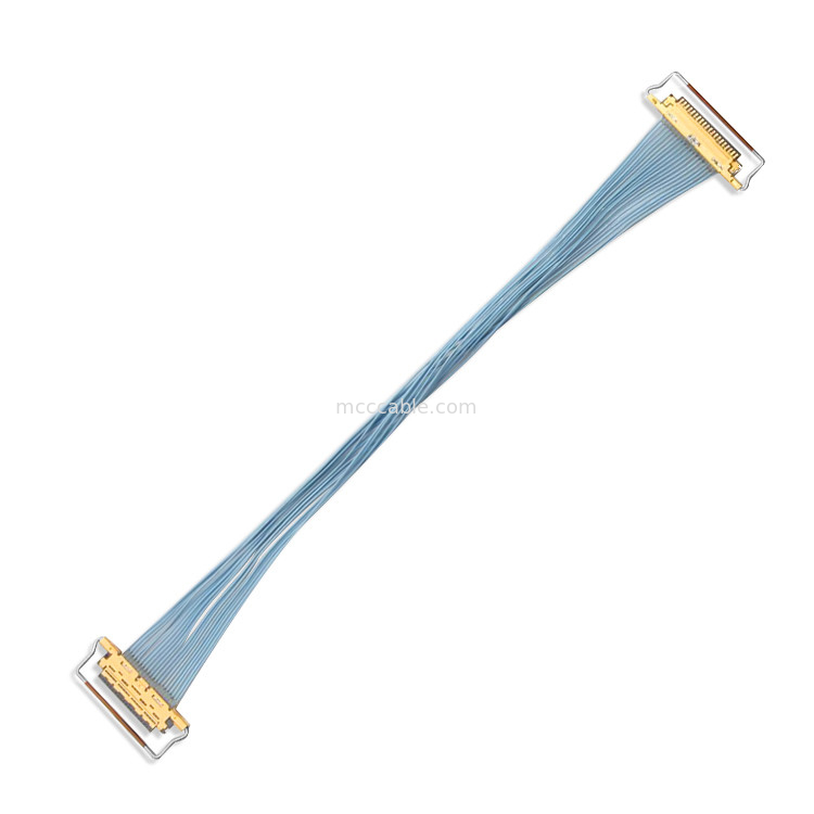 SGC Lvds Edp مجموعة الكابلات المحورية 20P 20633-220T-01S إلى 20633-220T-01S