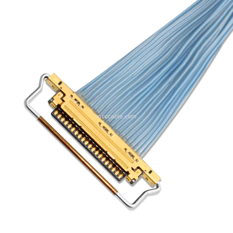 SGC Lvds Edp مجموعة الكابلات المحورية 20P 20633-220T-01S إلى 20633-220T-01S