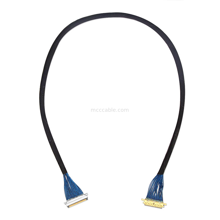 0.4mm 30p LVDS كابل ميكرو كواكسيال CBL 20472-030T-10R