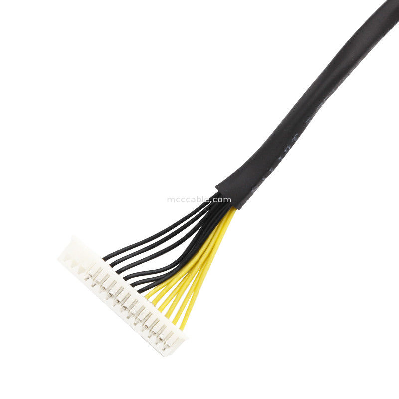 كابل تسخير الأسلاك بطول 100 مم Wl 1025h-15p إلى Wl 1253h-15p Lvds Cable Assembly